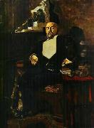 Mikhail Vrubel, Portrait of Savva Mamontov